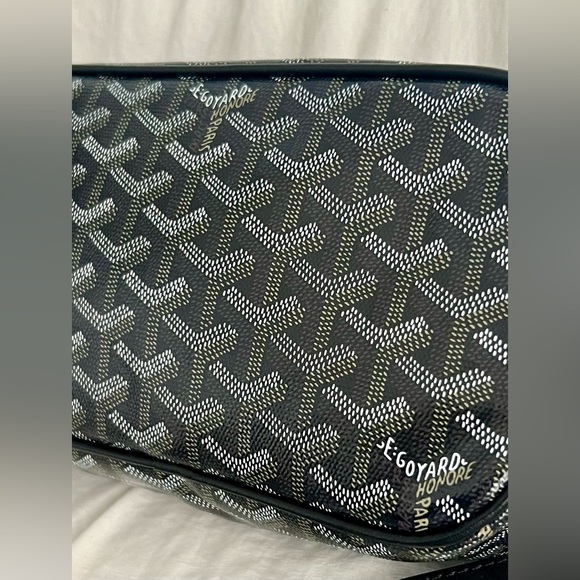 👑✅PRICE FIRM✅ Black Fashion Monogram Sac Cap Vert Style Crossbody Bag. - Picture 6 of 17